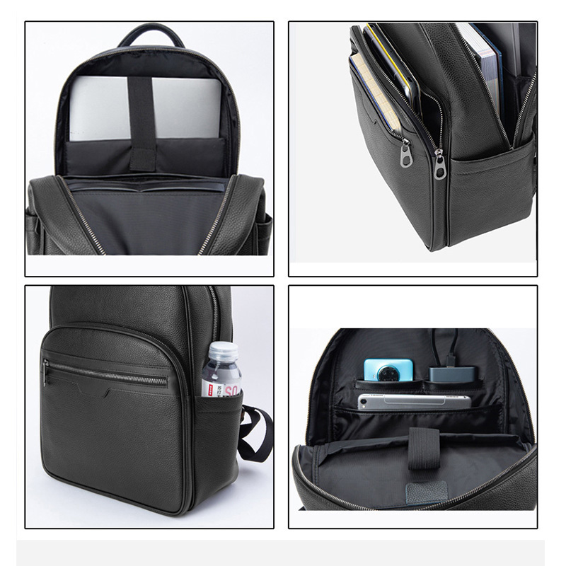 New Brand Genuine Leather Men  - Luxury Bags That Fit Laptop review and price