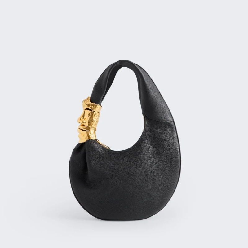 Designer Luxury Soufflé Bag Wo - Half Moon Bag Suede review and price