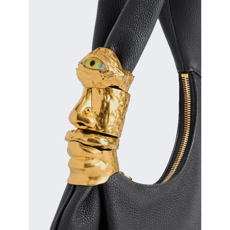 Designer Luxury Soufflé Bag Wo - Half Moon Bag Suede review and price