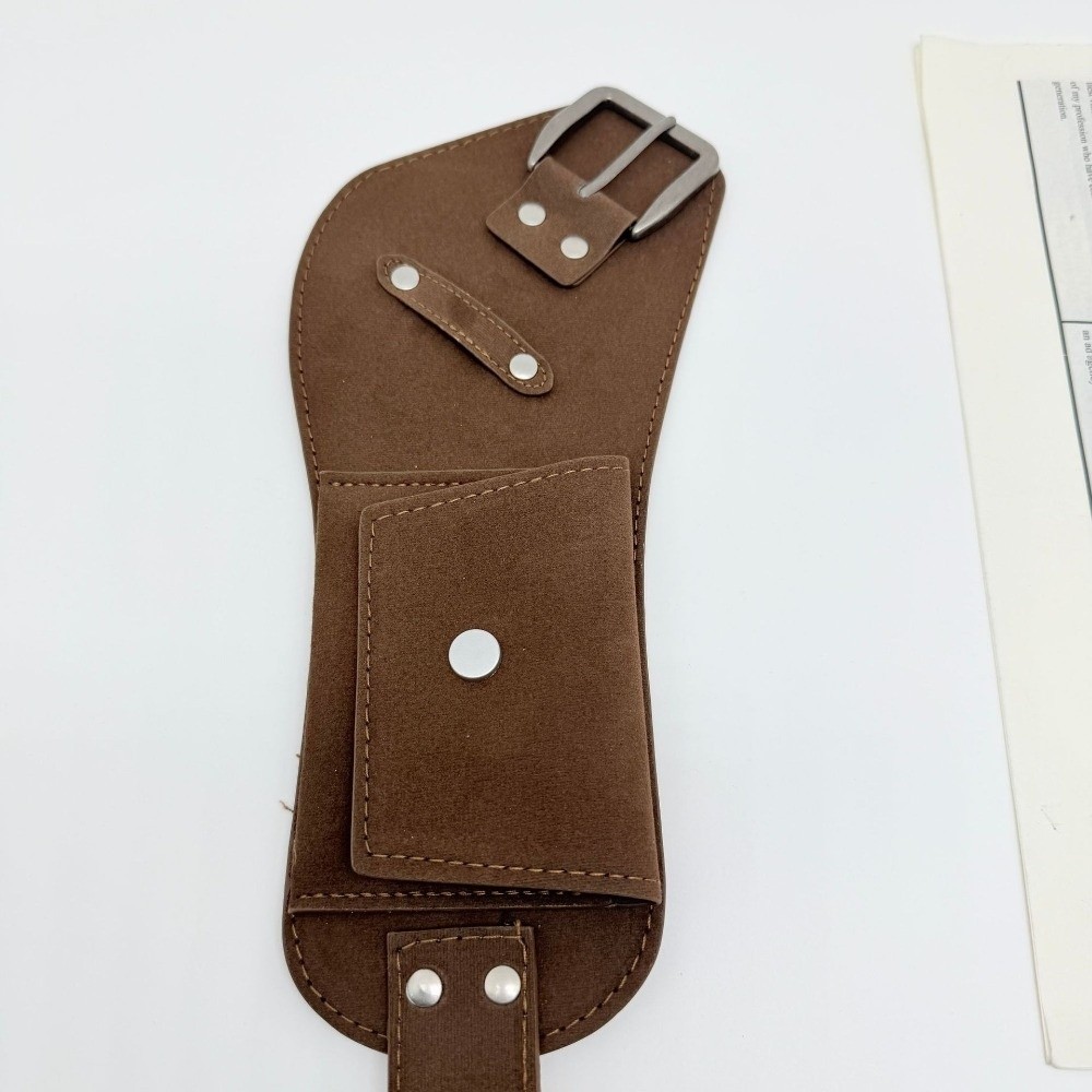 Vintage PU Pin Buckle Waistban - Belt Bag Leather Wide review and price